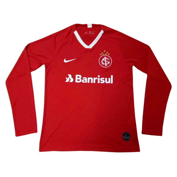 Camiseta Internacional Replica Primera Ropa ML 2019/20 Rojo